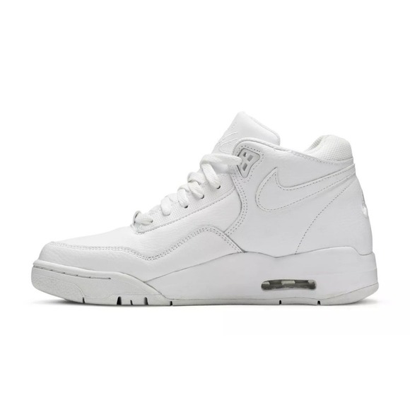 Nike Flight Legacy Mens Size 13 Triple White New Retro BQ4212 101